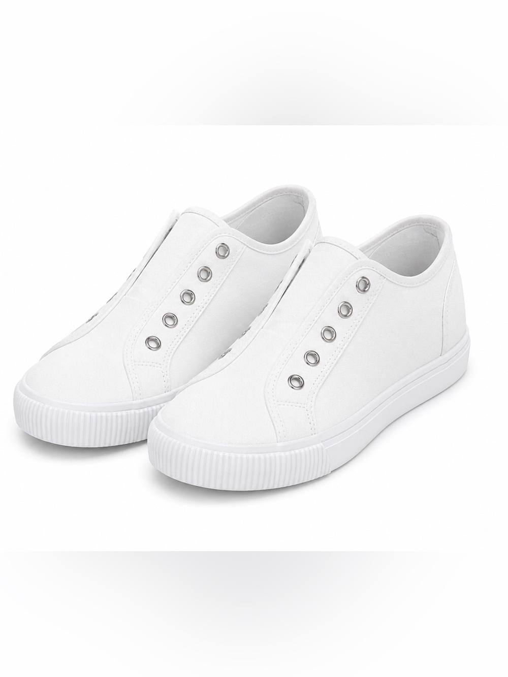 Hurley Women's White Canvas Sneakers